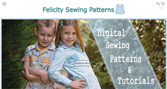 Desktop Screenshot of felicitysewingpatterns.com